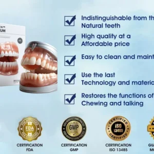 HZA™ --🦷Made in Germany Advanced Customized Full Denture Set